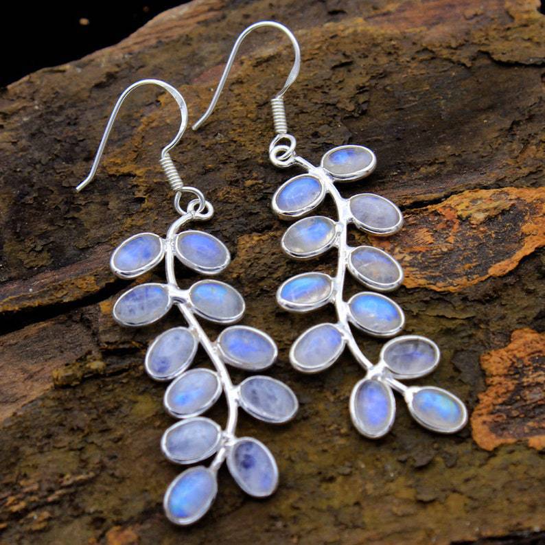Elegant Moonstone Earrings